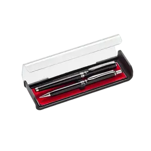 Pentel Libretto 0.7mm EnerGel Pen, and 0.5mm Pencil Set, w/ Gift Box, Assorted Barrels, Black Ink