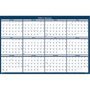 House Of Doolittle HOD396 Laminated 24X37 Calendar Year Planner