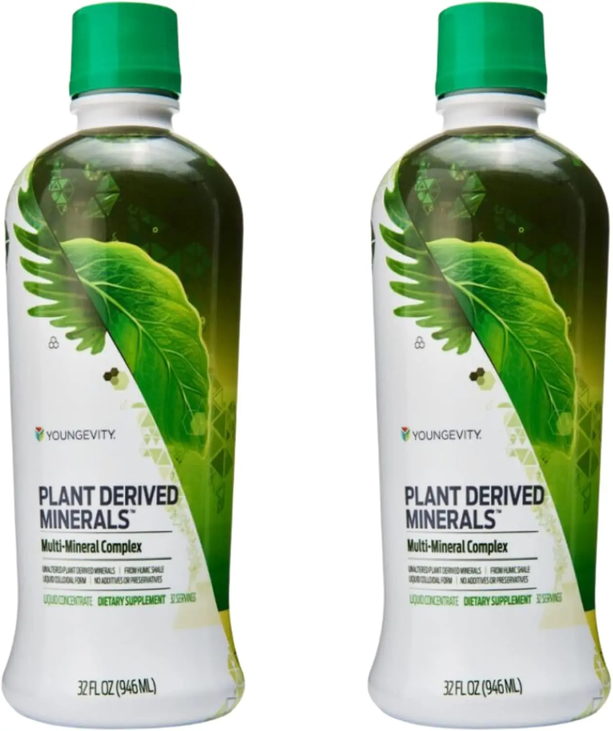 Youngevity Plant Derived Liquid Minerals - (32 oz Pack of 2)