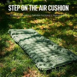 Self-Inflating Sleeping Pad tanning pad walking pad - Ultra-Light Moisture-Proof Mat for Camping Hiking and Car Trips Lightweight Compact Extra-Large Foldable Travel Bed Outdoor Gear