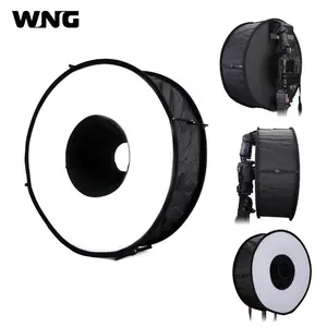 45cm Ring Light Softbox for Portrait Photography, Portable Foldable Studio Lighting Equipment, Diffused Illumination Gear