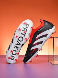 Seamless Foldable Football Shoes, Long & Short Stud Design, Adult Grass Training Sports Shoes, Unisex Soccer Cleats, Football Field Boots