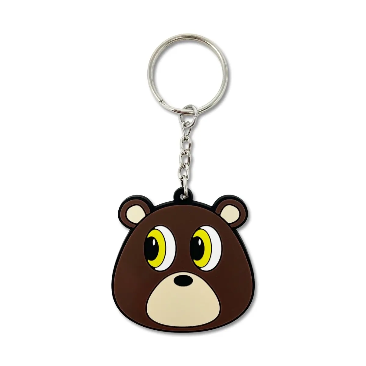 Late Reg Bear Face Keychain