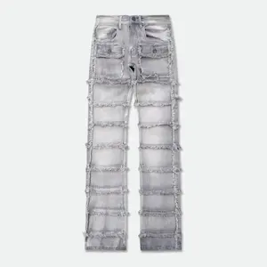FWRD 'Patchwork True Stacked Denim' (Grey) FW-33958A