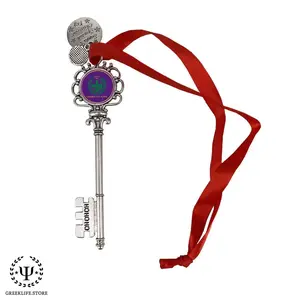 Lambda Chi Alpha Christmas Ornament Santa Magic Key