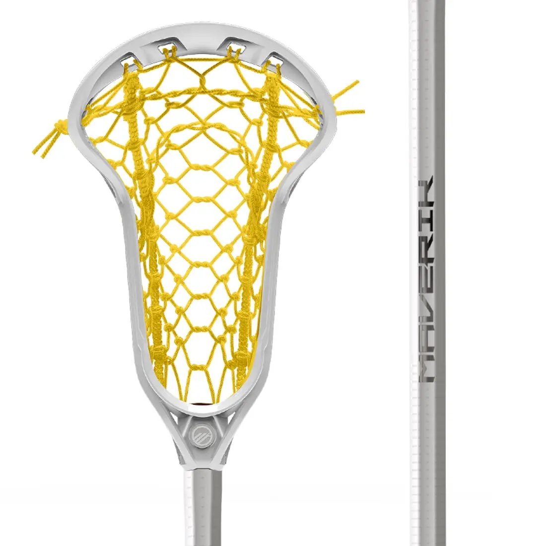 Women's Ascent Pro Complete Lacrosse Stick - Hex Pocket, Ground Control Scoop, 22° Release Angle, Textured Zones, Controlled Grip, Groundball Pick, Additional Sidewall Strut, Enhanced Handling & Comfortability