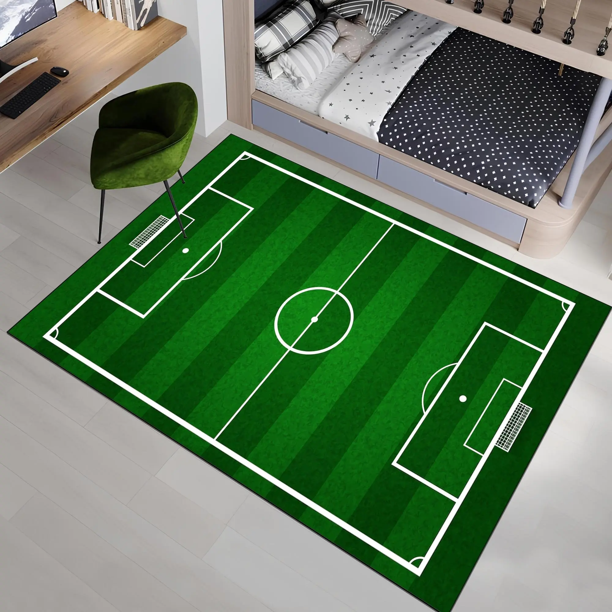 Soccer Court Rug,Football Rug,Sport Rug,Game Rug,Sports Room Rug,Custom Rug,Hypebeast Rug,Area Rug,Personalized Rug,Unique Rug,Gift For Him
