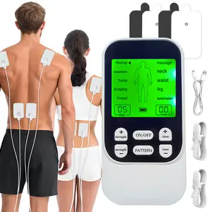 EMS Machine for Neck & Back Pain Relief, Sciatica - Electrotherapy with 10 Modes & 30 Intensity Levels