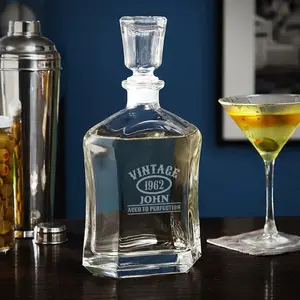 Custom Tequila Decanter