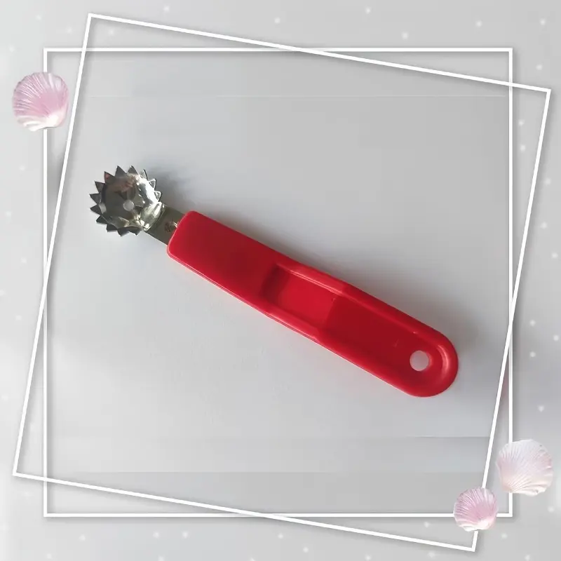 1pc Using a fruit and vegetable corer, easily remove tomato stems and strawberry cores, Kitchen Fruit Utensil