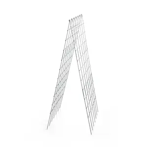 Folding A-Frame Trellis Support For Plants