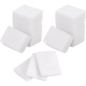 Unscented Aroma Pads, 50 Pack 1.1x0.8" Aroma Oil Refill Pads Microfibre Perfume Diffuser Pad for Home  Equipment Locket Scent Ball Plug-in Diffuser