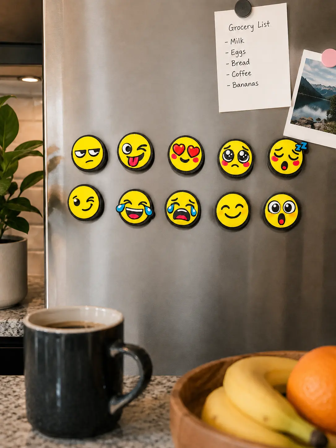 Expressive Mini Magnet Set – 10 Pack