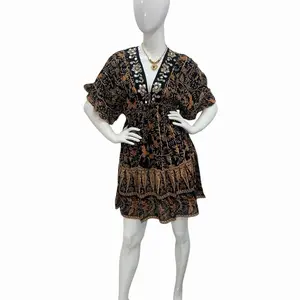 Anastasia Short Sleeve Short Dress