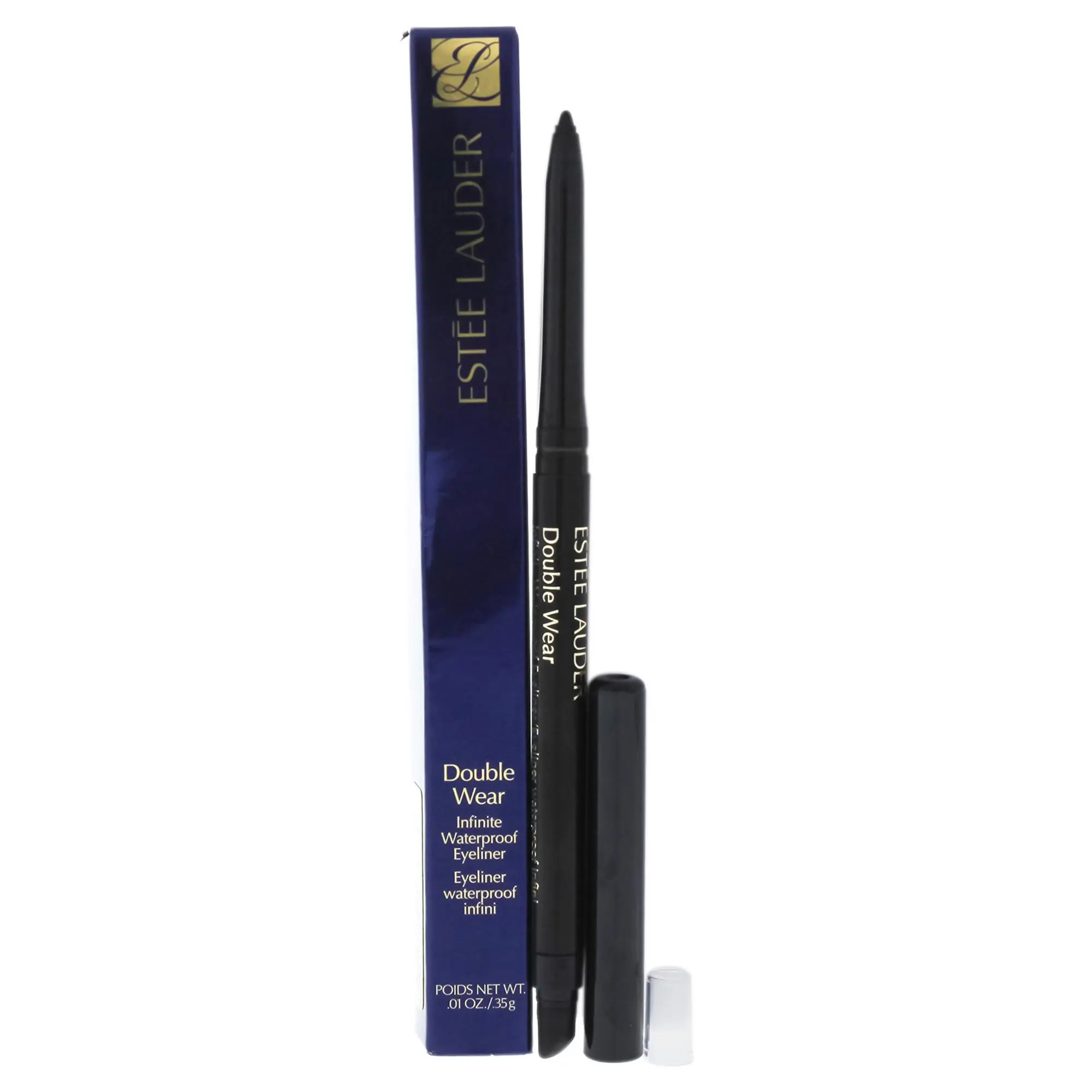 Estee Lauder Double Wear Infinite Waterproof Eyeliner - #01 Kohl Noir, Makeup for Female Use - 0.01oz Eyeliner