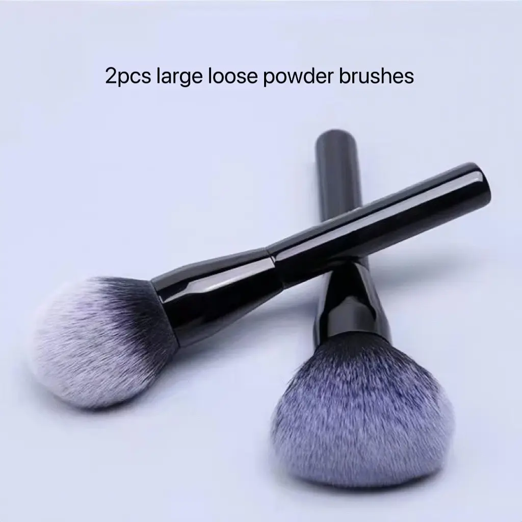 Large Loose Powder Brush for Makeup, Essential Powder Brush for Face Makeup Application, Perfect for Blending and Setting Powder, Cosmetic Brushes, Synthetic Makeup Brushes, Makeup Brush Tool
