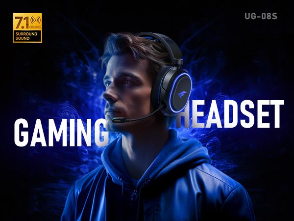 Picun G2 Over Ear Wireless Gaming Headset with Mic - Gaming Accessories, Bluetooth 5.4 Headphones, 7.1 Virtual Immersive Sound, 2.4GHz/Wired Connectivity, 5ms Lagfree Play, ENC Noise-Canceling Retractable Mic, RGB Lighting, PC Accessories for PC, PS5, PS4 Picun G2 Over Ear Wireless Gaming Headset with Mic - Gaming Accessories, Bluetooth 5.4 Headphones, 7.1 Virtual Immersive Sound, 2.4GHz/Wired Connectivity, 5ms Lagfree Play, ENC Noise-Canceling Retractable Mic, RGB Lighting, PC Accessories for PC, PS5, PS4