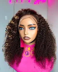 #4 Wig full frontal 13x4 curly 200% density