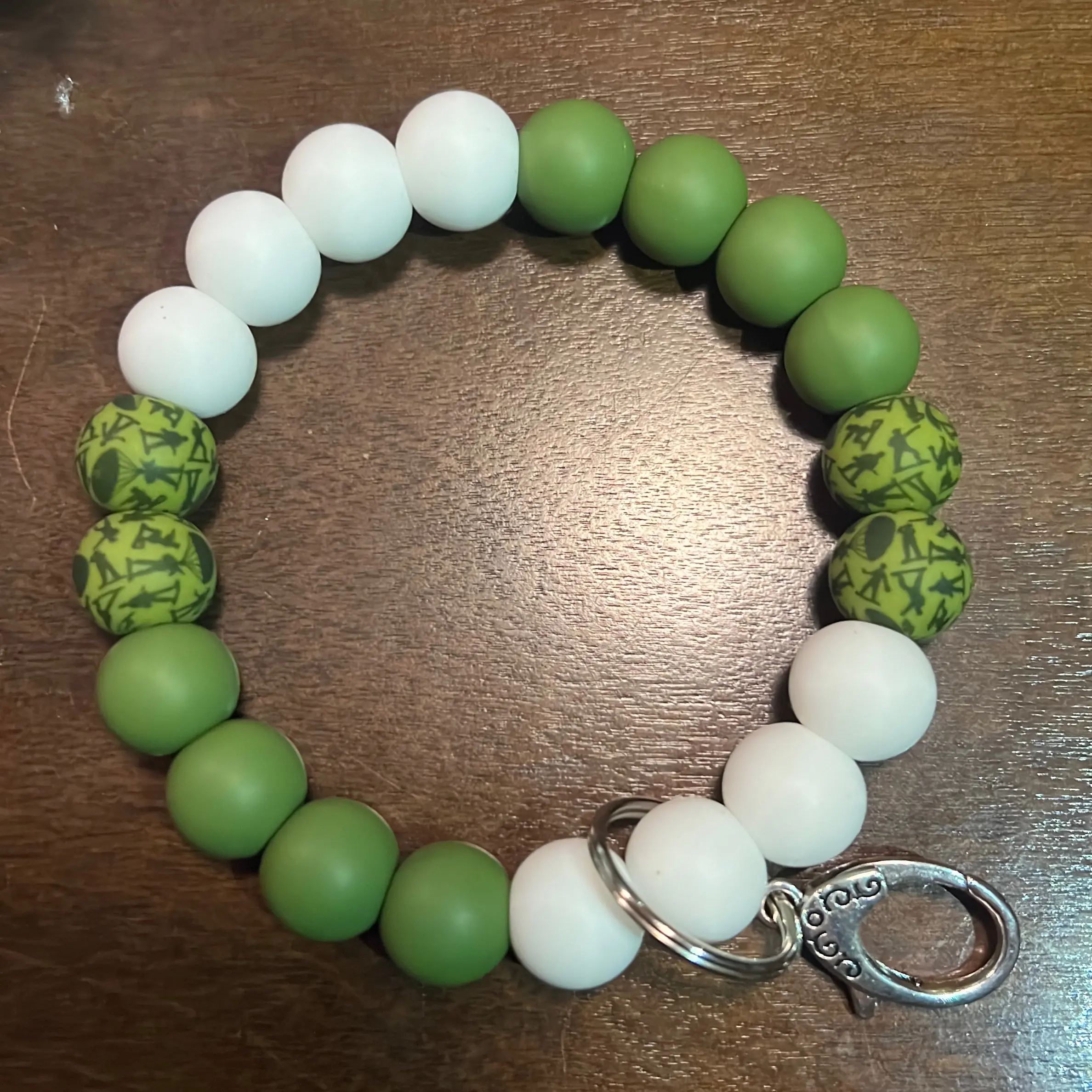 Camouflage key Wristlet