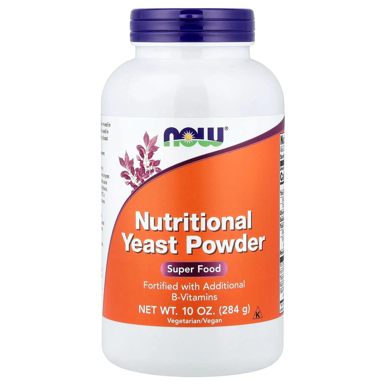 NOW Foods Nutritional Yeast Powder, 10 oz (284 g)