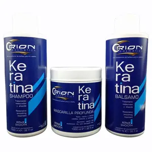 Orion Keratin Hair Care Set – Shampoo, Conditioner & Deep Repair Mask (3-Step System)