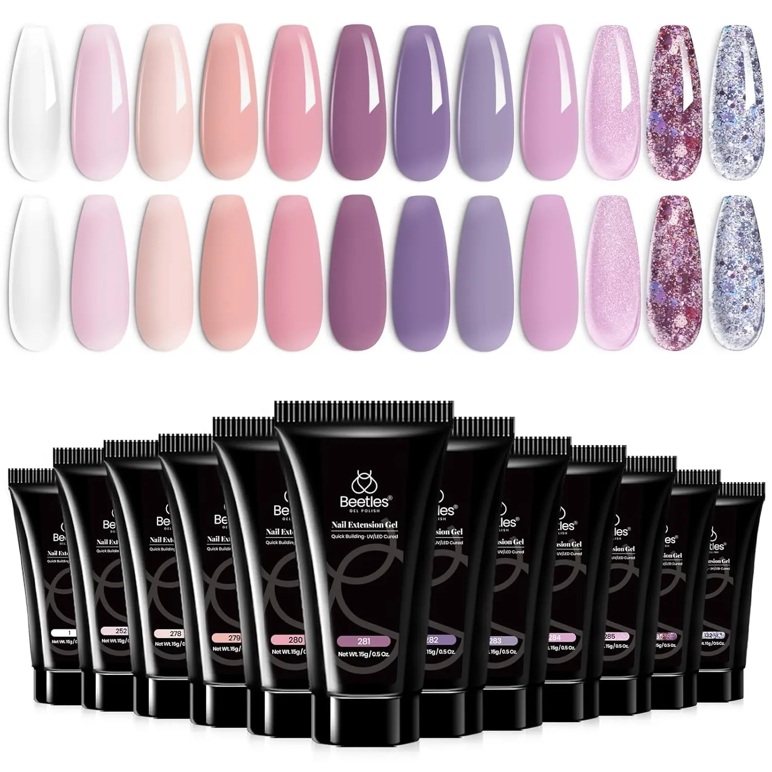Beetles Nail Extension Poly Gel, Professional DIY Nail Art for Starter, Gift for Women gift for girls, Nail Manicure at home,  Beginner friendly #cozyvibes #effortlessbeauty