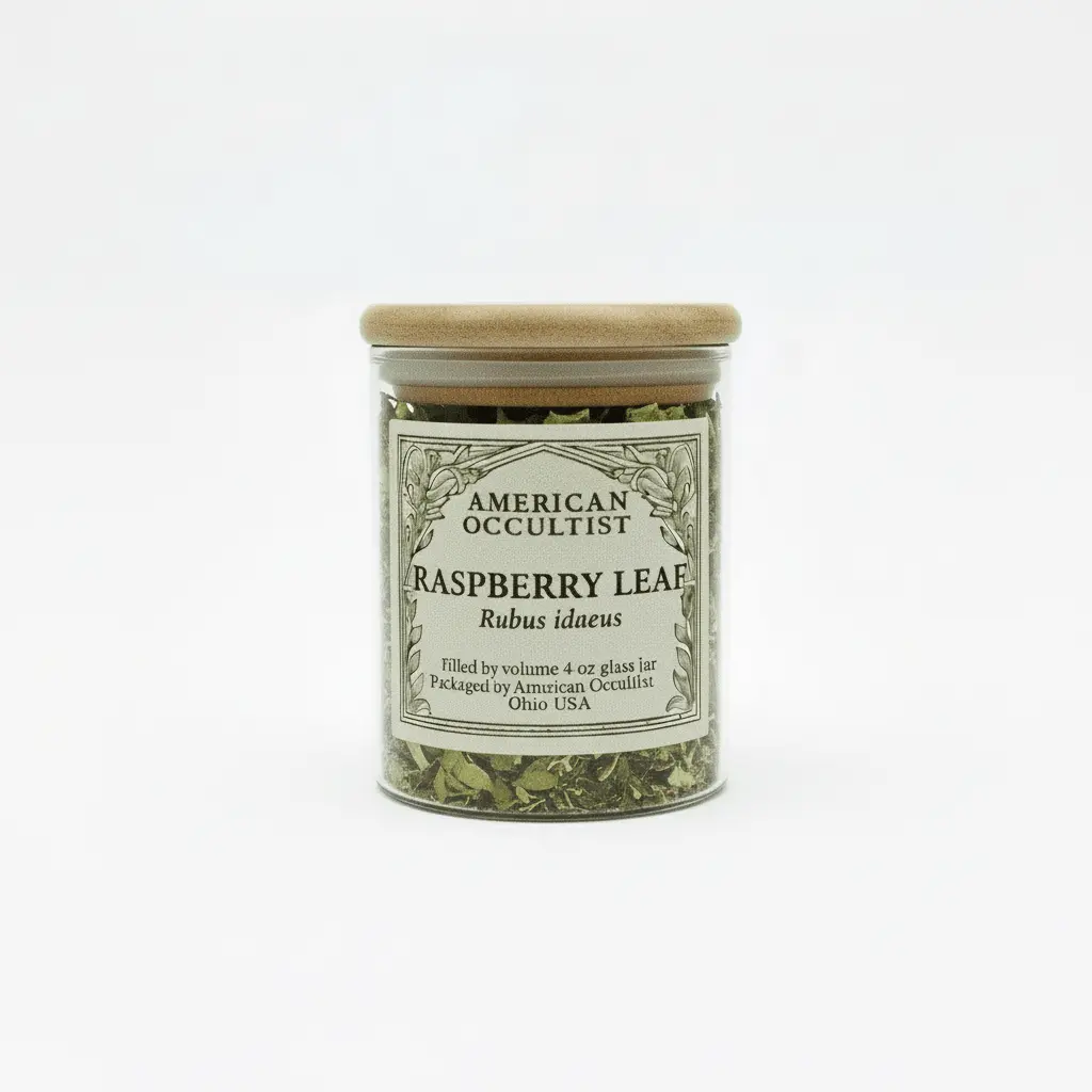 Raspberry Leaf (Rubus idaeus) – Ritual Herb Jar