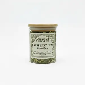 Raspberry Leaf Herb Jar