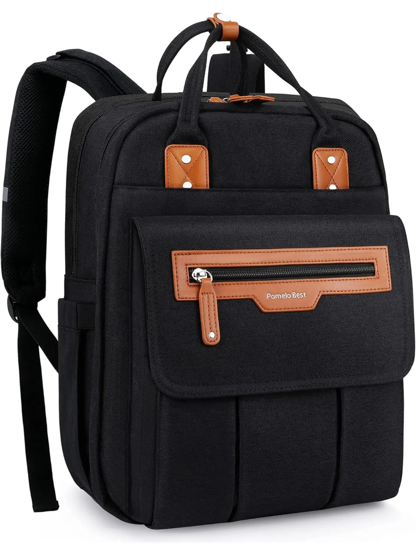 Pomelo Best Changing Backpack with Removable Changing Mat, Insulated Pockets and Stroller Straps, Unisex