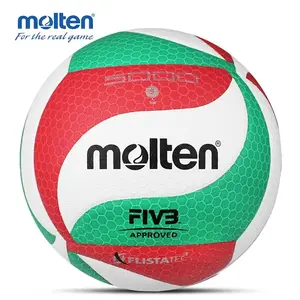 Molten Flistatec Volleyball Size 5 PU Material, Ideal for Students Adults Teens, Indoor Outdoor Use, Sports Equipment