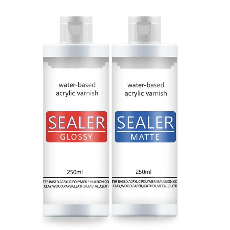 Acrylic Varnish, 1 Count Non-yellowing Non Toxic Anti-crazing High Gloss Finish Sealer, Suitable for Pro Artists, Hobby Painters Craft Sealing, Art Supplies