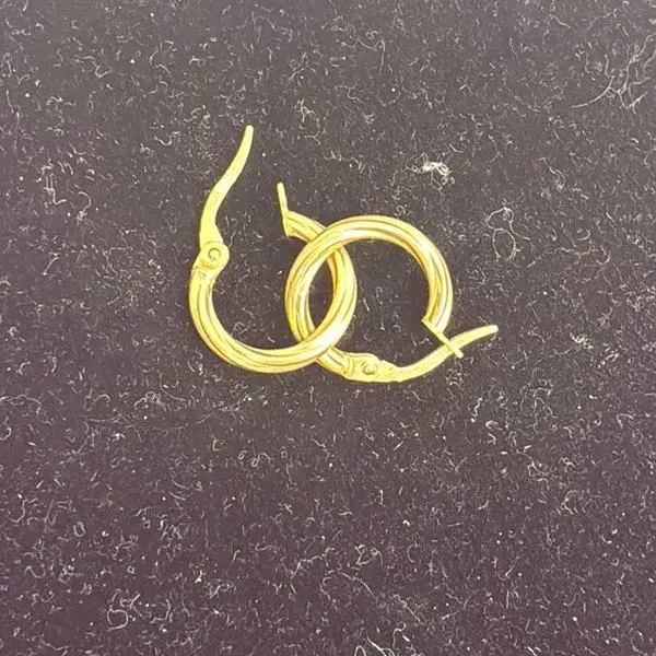 Classic 10k gold Hoop Earrings