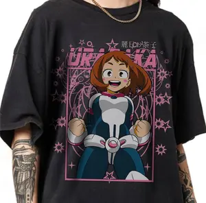 Uraraka Ochako My Hero Academia Anime Lover Shirt, Manga  Unisex T-shirt, Gift for Him, Special T-shirt