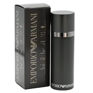 Giorgio Armani He Eau de Toilette for Men, 3.4oz Luxury-Themed Non-Sweet Citrus Woody Aromatic Fragrance with Natural & Bergamot Blend, Urban Masculine Yuzu Scent, New in Box, Citrus Woody Fragrance