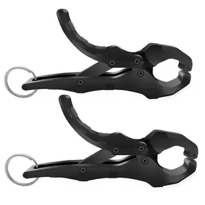 4.5'' Fish Lip Gripper, Digital Scale Hook Non-Puncture Replacement Clamp - Fish Grabber for Fishing Cull Tag Tournament Bass Fishing Culling System Accessories (Pack of 2)