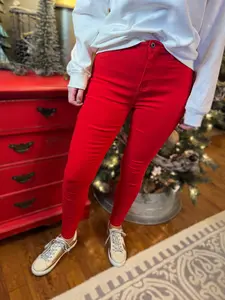 Color Pop Denim | Red