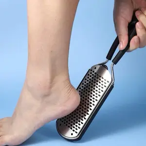 Double sided foot file, sanding foot scrubber
