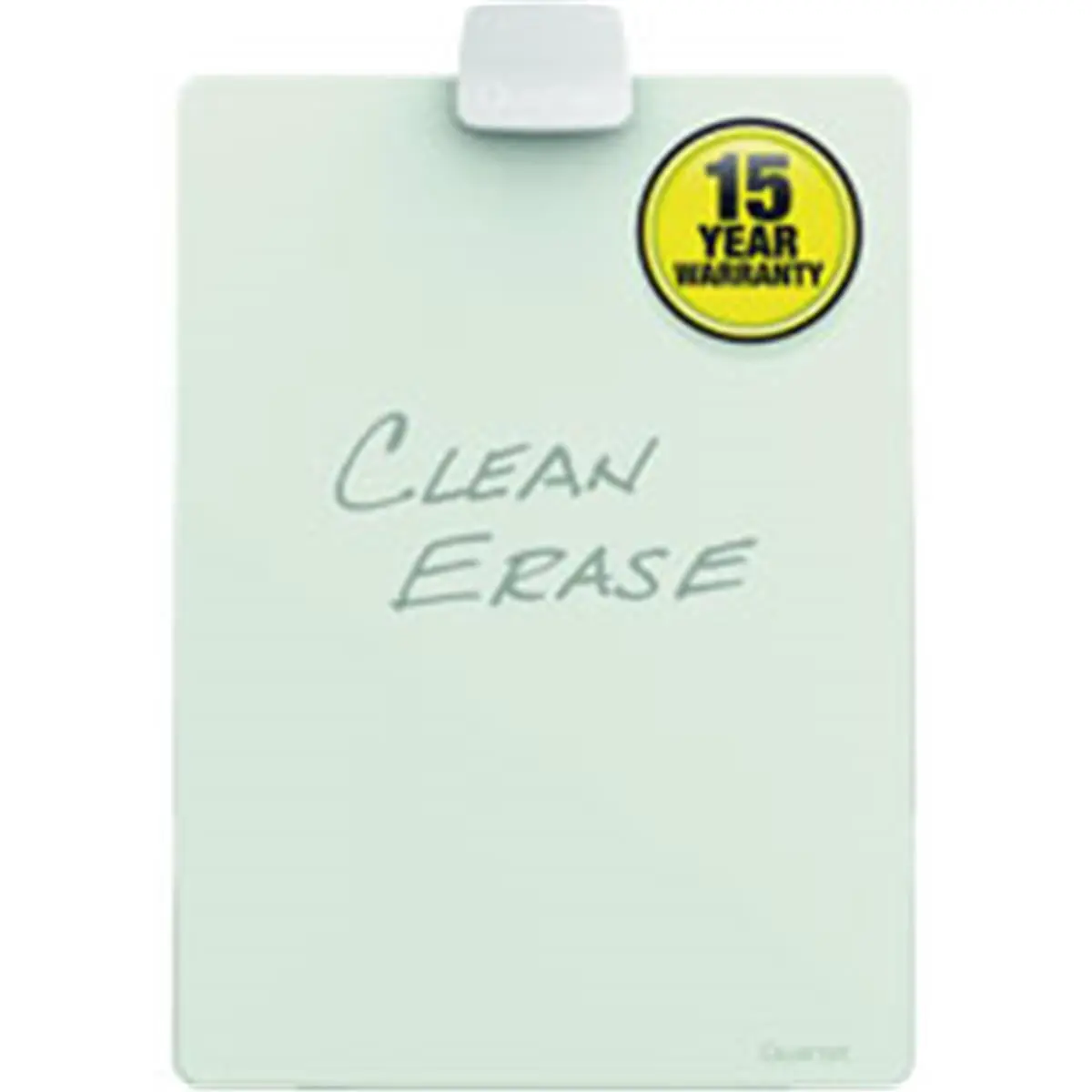 212 MAIN Magnetic Glass Dry-Erase Desktop Easel - White Writing Board with Tether, Erase Marker, Storage Slot, Clipboard (for Computers & Office Equipment Use)