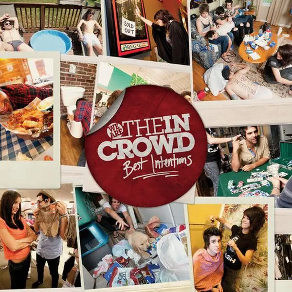 We Are the In Crowd - Best Intentions Alternative Rock Album, Music CD with BRB, Exits and Entrances Tracks, Digipack Packaging