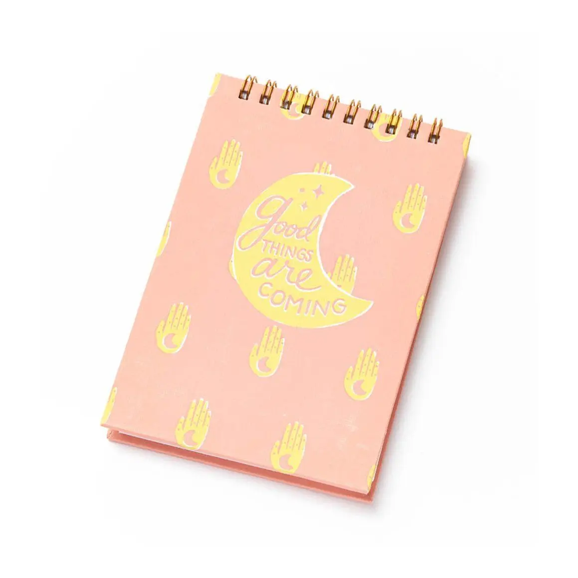 Matr Boomie Anju Hamsa Moon Spiral Notebook