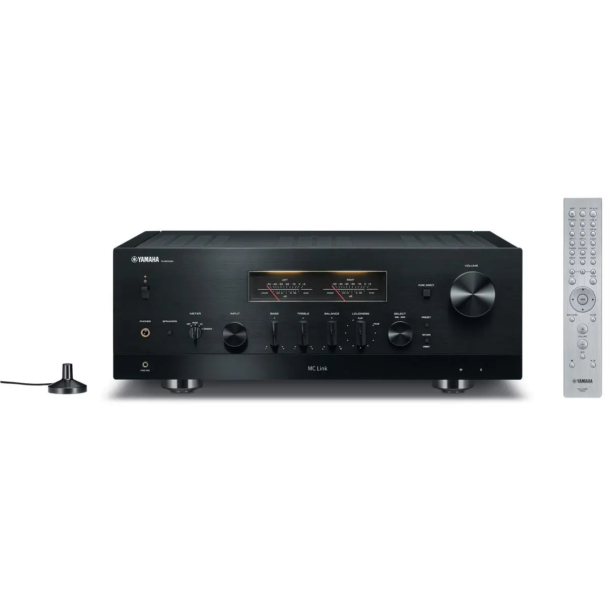 Yamaha R-N2000A Network AV Receiver - Black Mechanical Audio Amplifier