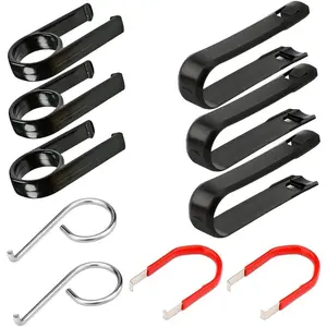 10PCS Wheel Bolt Nut Puller Removal Tool Tweezers Set, Durable Car Maintenance Tools, Automotive Repair Tools, Efficient Fastener Remover Kit