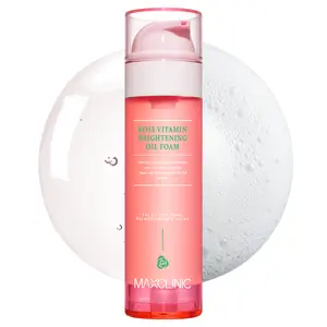 MAXCLINIC Oil to Foam - Official Product Korean Hydrating Daily Foaming Face Wash Oil Based Facial Cleanser to Foam (3.88 fl oz)