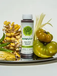 Bowlcut Spicy Lemongrass Stir Fry Sauce (reduced sodium & sugar, gluten-free, plant-based) Flavor