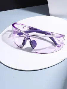 Fashion Goggles with Clear Lenses, Anti-scratch Protection Eyeglasses, Trendy Casual Glasses for Men and Women, Ideal for Daily Use and Outdoor Activities, PC Frame Eyewear