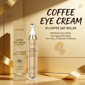 Caffeine Eye Cream, Gentle Hydrating Massage, Collagen Elasticity, Youthful Skin, Roller Eye Cream, Moisturizing and Firming