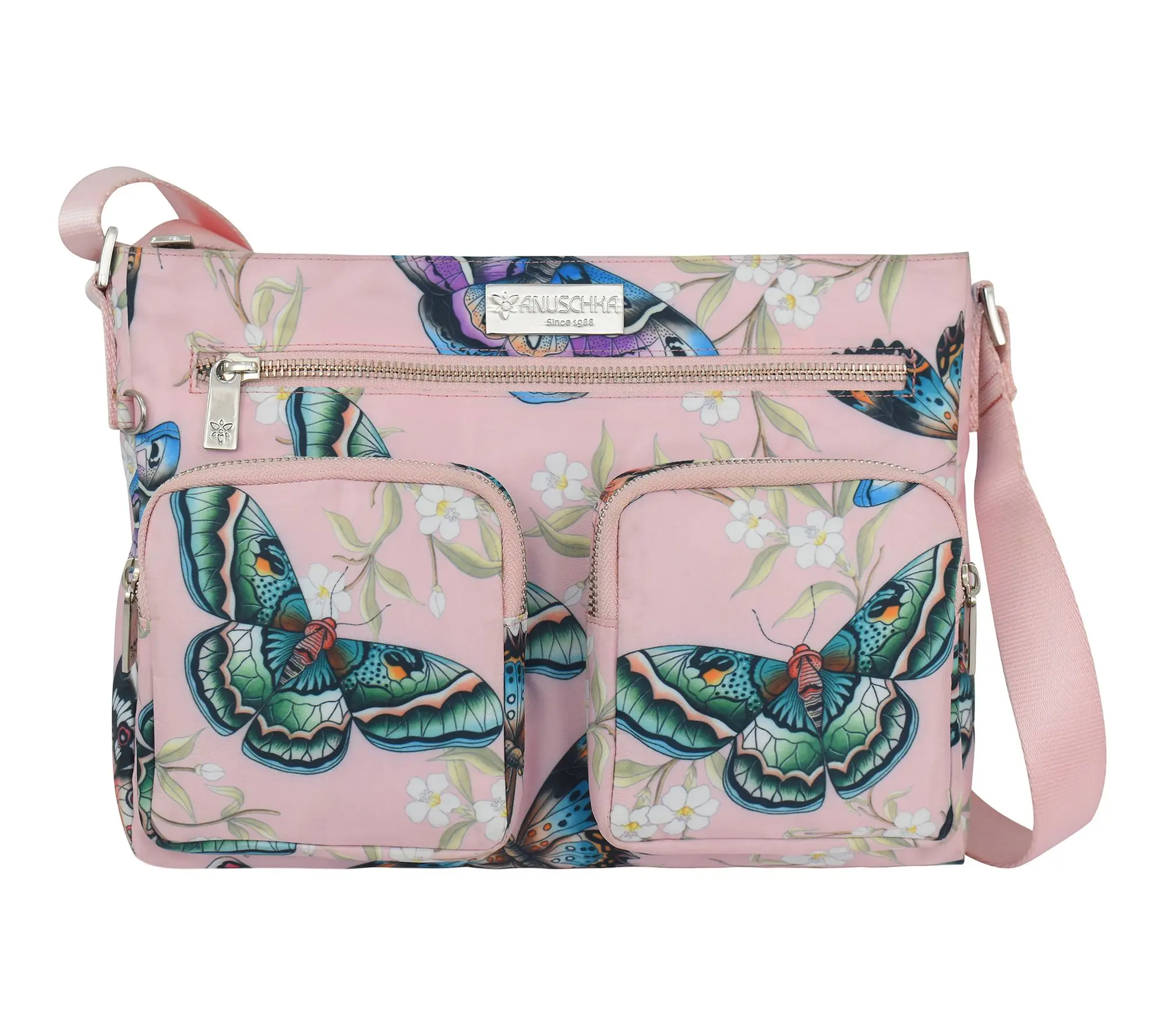 Anuschka Wanderlust Luxe Fabric Crossbody Bag
