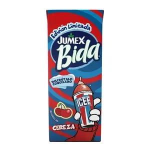Jumex Bida Limited Edition Icee cherry flavored beverage