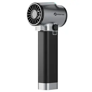 Turbo Dryer Blower for Cars-64mm 750W Supper Motor, 1600G 181ft/s Car Dryer Turbo Fan Air Blower with Light, Handheld Leaf Blower Cordless for Leaves, Snow,House,Machine Room,Car Cleaning -Garden Tool