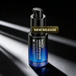 BASED Under Eye Elixir, Targeted Under Eye Repair Essence, Lightweight Formula to Brighten Dullness, Relieve Puffiness and Renew Eye Skin